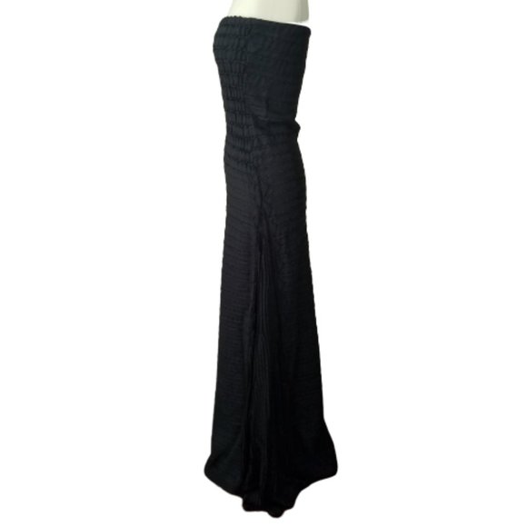 Pepa Pombo Black Strapless Evening Gown - Picture 3 of 6